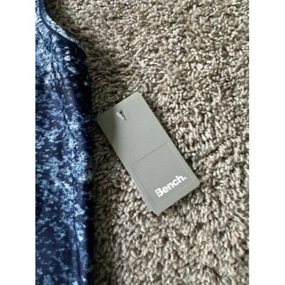 Bench Womens Blue Colorful Racerback Tank Sleeveless Active Size Small Pull Over - Picture 5 of 15